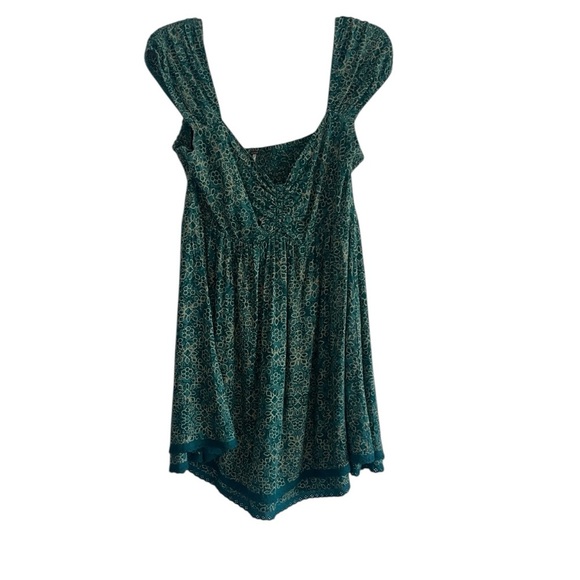 Free People Green Tabitha Mini Dress Size Large NWOT - Picture 5 of 13